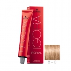TINTA P/ CABELO SCHWARZKOPF IGORA ROYAL 8-0 60G +LO€AO 60ML