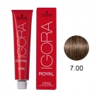 TINTA P/ CABELO SCHWARZKOPF IGORA ROYAL 7-00 60G +LO€AO 60ML