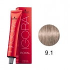 TINTA P/ CABELO SCHWARZKOPF IGORA ROYAL 9-1 60G +LO€AO 60ML