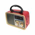 RADIO PORTATIL ECOPOWER EP-F121B MAOGANY BT/USB/SD/AM/FM