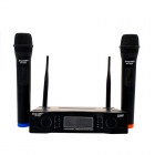 MICROFONE WIR ECOPOWER EP-M206 2MIC UHF