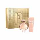 PACO RABANNE OLYMPEA KIT FEM 80ML EDP+BODY 100ML CAIXA LATA