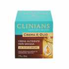CREME FACIAL CLINIANS CREMA & OLIO CON OLIO DI ARGAN 50ML