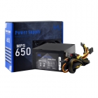 FONTE 650W MTEK MPS650 20/24PIN/BIVOLT CX AZUL*