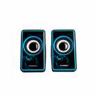 SPEAKER MARVO SG-201 BU GAMING SCORPION 2.0 PRETO/AZUL