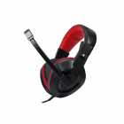 FONE C/ MICROFONE SATELLITE AE-363UR PRETO VERMELHO GAMING