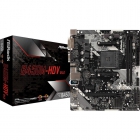 PLACA MÃE AM4 ASROCK B450M-HDV R4.0 DVI/DDR4/S/R/V/HDMI