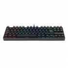 TECLADO USB MEC GAMER REDRAGON K552RGB-1 SW BLUE KUMARA PRETO INGLES