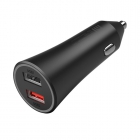 FONTE VEIC XIAOMI CC06ZM MI 37W DUAL-PORT CAR CHARGER