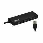 HUB USB 4PORTAS SATELLITE A-HUB14 3.0 PRETO