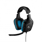 FONE C/ MICROFONE LOGITECH G432 GAMING BLACK/BLUE 981-000769