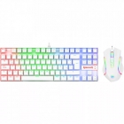 TECLADO+MOUSE USB MEC GAMER REDRAGON K552RGB-BA SP SWT BLUE ESSENTIA