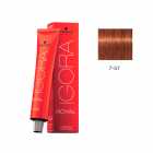 TINTA PRA CABELO SCHWARZKOPF IGORA ROYAL 7-57 60G +LOÇAO 60ML