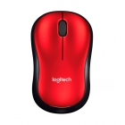MOUSE WIR LOGITECH M185 VERMELHO 910-003635