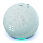 SPEAKER AMAZON ECHO DOT ALEXA 4GN WITH CLOCK BT GLACIER WHITE BRANCO