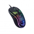 MOUSE USB SATELLITE A-GM08 KING FIGHT RGB 7 BOTOES PRETO