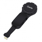 ADAPTADOR ANEL QUANTA QTAPI41 4EM1 PARA IPHONE PRETO