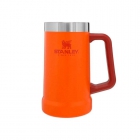 CANECA TERMICA STANLEY ADVENTURE VERMELHO 709ML S/TAMPA*