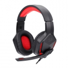 FONE C/ MICROFONE REDRAGON THEMIS H220 PRETO/VERMELHO