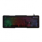 TECLADO USB SATELLITE AK-840 MULTIMEDIA RGB PORTUGUES