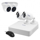 CCTV DVR VIZZION VZ-KIT0404 4 CAM HD