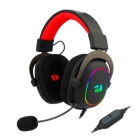 FONE C/ MICROFONE REDRAGON ZEUS X H510-RGB PRETO/VERMELHO