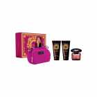 VERSACE CRYSTAL NOIR KIT FEM 90ML EDT+BOODY+SHOWER+NECESSER