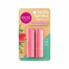 PROTETOR LABIAL EOS ORGANIC STRAWBERRY SORBET 2EM1