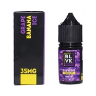 JUICE VAPE E.LIQUID BLVK SALT PURPLE GRAPE BANANA ICE 35MG 30ML