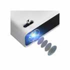 PROJETOR PORTATIL WANBO XS01 MINI 200 LUMENS/HDMI/1080/2.4/15V