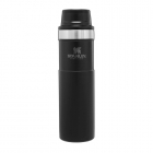 GARRAFA TERMICA STANLEY CLASSIC TRIGGER ACTION TRAVEL MUG PRETO 591ML*