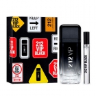 CAROLINA HERRERA 212 VIP BLACK KIT MEN 100ML EDP+ 10ML 