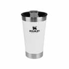COPO TÉRMICO STANLEY ARGENTINA BRANCO 473ML COM TAMPA E ABRIDOR