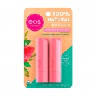 PROTETOR LABIAL EOS ORGANIC STRAWBERRY SORBET 4GR 2EN1 
