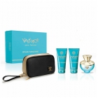 VERSACE POUR FEMME DYLAN TURQUISE KIT FEM 100ML EDT+100ML+100