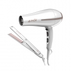 KIT SECADOR + PRANCHA GAMA ELEGANCE LINO 220V 2200W 900/7151