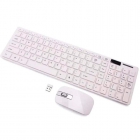TECLADO+MOUSE USB H MASTON KB-520 BRANCO