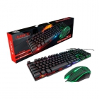 TECLADO+MOUSE USB H MASTON KM-680 RGB PRETO