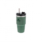COPO TERMICO STANLEY ADVENTURE AQUA VERDE 591ML COM TAMPA/CANUDO