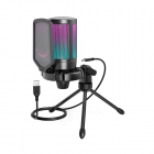 MICROFONE FIFINE A6V RGB PRETO