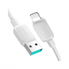 CABO USB JOYROOM S-AL012A14 IPHONE LIGHTNING BRANCO 2.4A/1.2MT