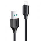CABO USB JOYROOM S-UL012A9 IPHONE LIGHTNING PRETO 2.4A/1MT