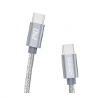 CABO USB-C DUDAO L5PRO-C TYPE-C 1M CINZA
