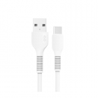 CABO USB-C MICCELL VQ-D88 TYPE-C 1MTS BRANCO