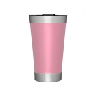 COPO TÉRMICO THE STAY CHILL BEER PINTS ROSA 502ML COM TAMPA E ABRIDOR