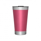 COPO TÉRMICO THE STAY CHILL BEER PINTS PINK 502ML COM TAMPA E ABRIDOR