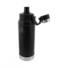 GARRAFA TÉRMICA STANLEY CLASSIC WATER BOTTLE PRETO 1.06L C/ALÇA