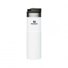GARRAFA TERMICA STANLEY CLASSIC NEVERLEAK TRAVEL MUG BRANCO 591ML
