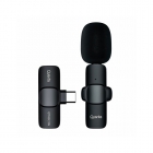 MICROFONE WIR QUANTA QTMISC10N TYPE-C 1MIC PRETO