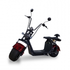 MOTO ELÉTRICA HARLEY GHIS C07A VERMELHO/FOGO 1500W 60V 20A